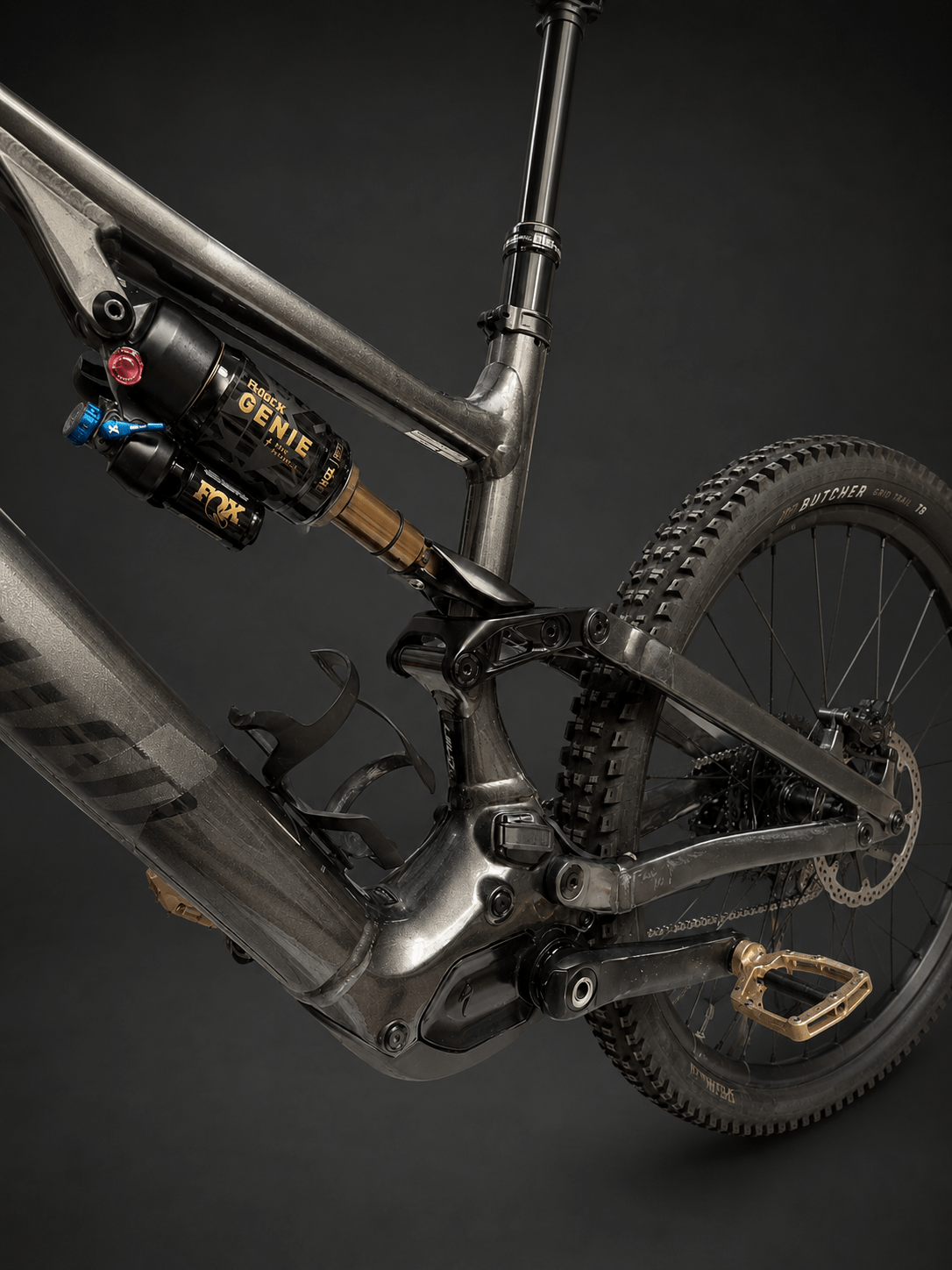 Vista completa de la e-bike de montaña de la Rifa Bicicleta 2026